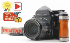 All Late  MINT w/Grip  Pentax 67 6x7 Film Camera TTL SMC 67 55mm f/4 JAPAN