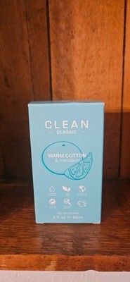 CLEAN Classic Fresh Warm Cotton & Mandarin Eau De Toilette 2oz
