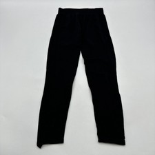 Starter Dri-Star Leggings Girls Size M Black Solid Logo .. 32060