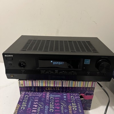 Sony STR-DH100 2-Channel Home Stereo AM/FM Receiver (No Remote) Missing Knob