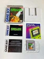 The Sword of Hope Nintendo Gameboy CIB Authentic Very Good