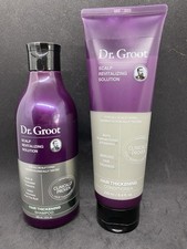 Dr. Groot Scalp Revitalizing Hair Thickening Shampoo Conditioner n Bundle Set