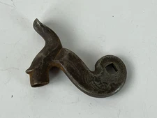 Antique musket part Hammer Cock Percussion Rifle Black Powder Contract Etched