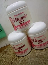 Personal Care Vitamin e Skin Cream Vintage Canada Made 8oz. Each Sold Separately