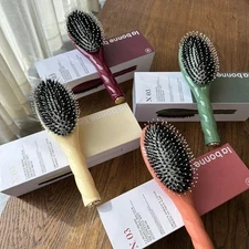 La Bonne Brosse N.03 Boar Bristle Shine & Care Hair Brush – Luxurious Natural