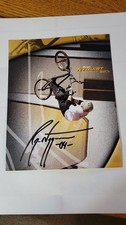 BMX Star RYAN NYQUIST Signed Autographed  Advertisement O'GIO