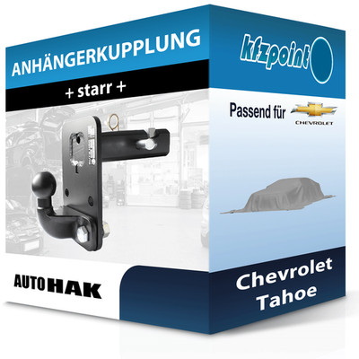 AUTO HAK Anhängekupplung starr passend für Chevrolet Tahoe 01.2007-07.2014 PKW