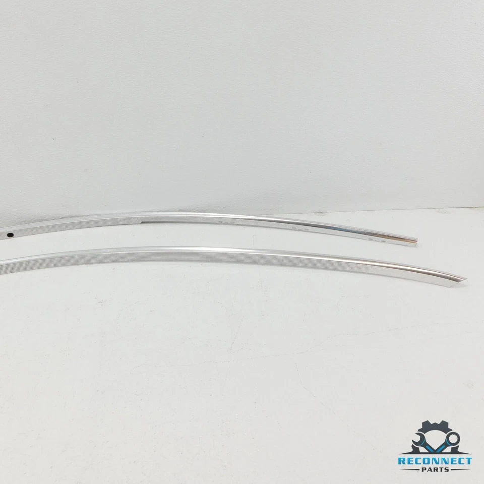 10-16 AUDI A4 S4 QUATTRO UPPER ROOF CHROME MOLDING COVER TRIM LEFT & RIGHT OEM - Image 2 of 4