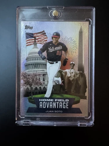 2022 Topps Series 1 Home Field Advantage Juan Soto #HA-4 Parallel Nationals Mets