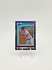 2024 Panini Donruss Colin Houck Rated Prospects Purple 96/99! #118 New York Mets