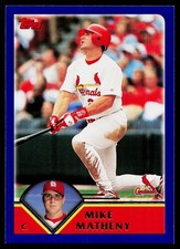 2003 Topps #89 Mike Matheny