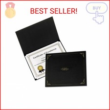 Oxford Certificate Holders, Black, Letter Size, 5 per Box 29900055BGD