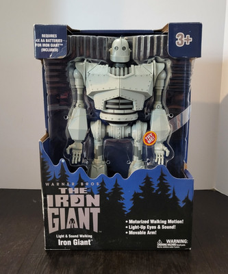 Light & Sound Warner Bros 14'' Scale THE IRON GIANT Goldlok Walmart SEALED MOC #3