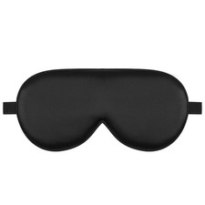 Alaska Bear Sleep Mask Silk Eye Cover with 1 Count Pack of 1 , Black padded