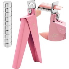 Acrylic False Nail Clippers with Magnets Length Measurement Tool Nail Tip Cutter