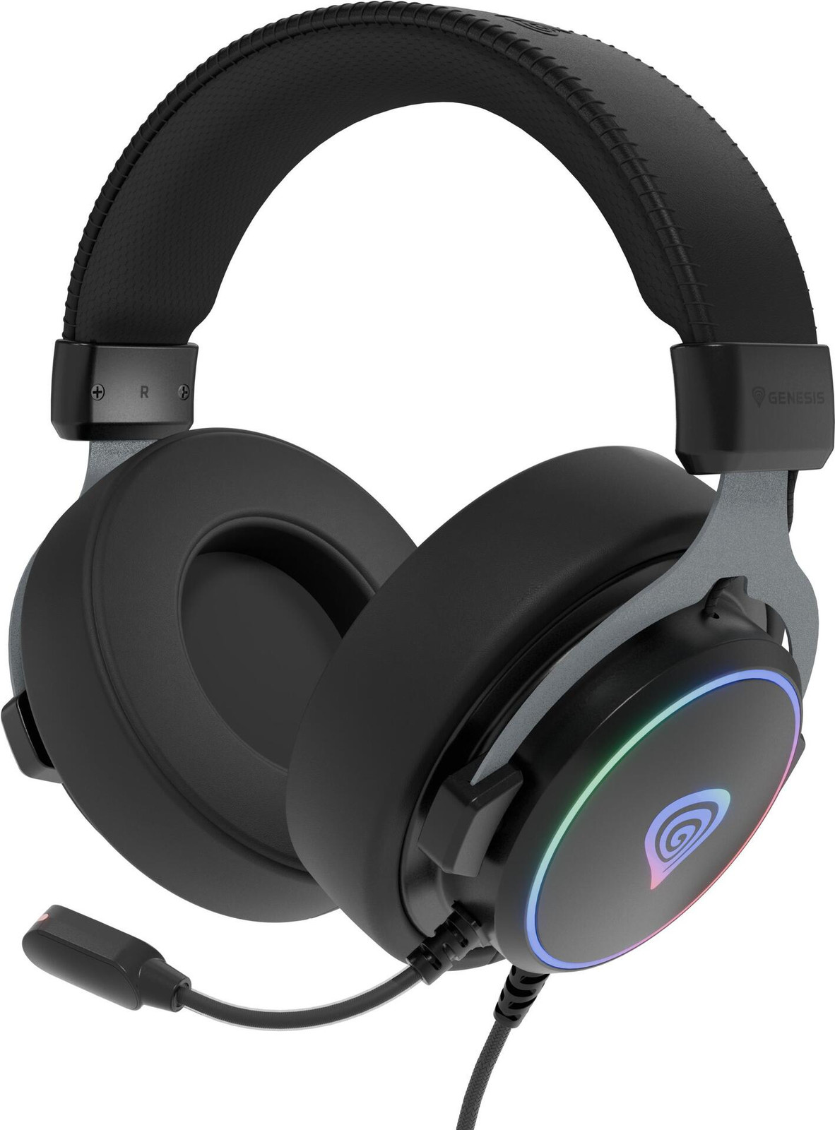 Genesis Neon 764 Nero: Auricolare Gaming USB 7.1 Surround Pro