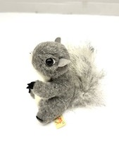 Folkmanis Mini Gray Squirrel Hand Puppet Small 5"