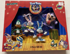 Vintage Tiny Toons Adventures Gift Set Bend-Ems Bugs Bunny Bendable  Justoys