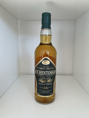 Auchentoshan 16 Years Old Lowland Single Malt Scotch Whisky 