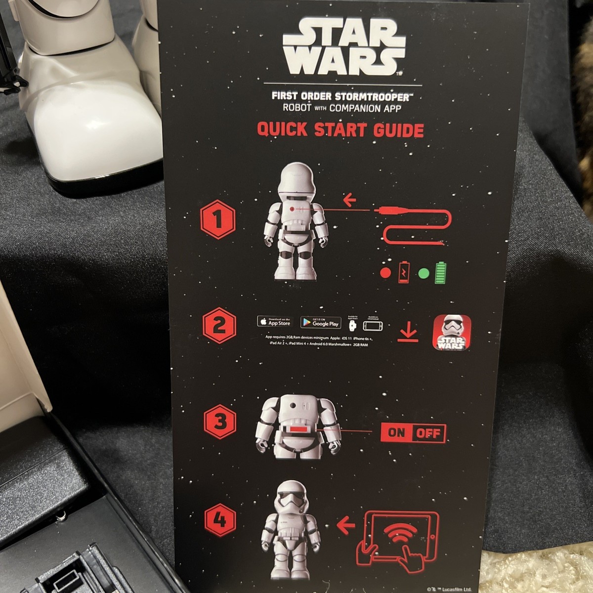 Ubtech Star Wars First Order Stormtrooper Robot - White for sale