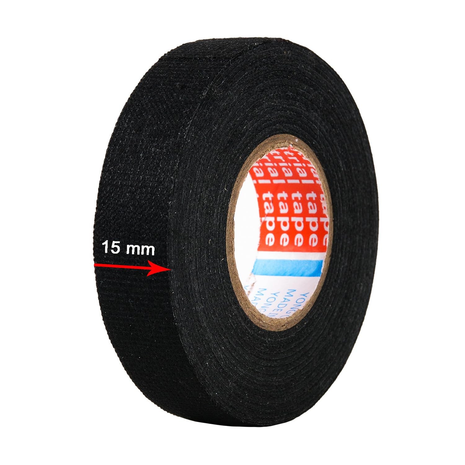 2 Rolls Black Wire Harness Cloth Tape, Speaker Wiring Harness Cloth Tape, for Au