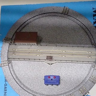 Märklin Drehscheibe 8186 mit Schalter voll funktionsfähig