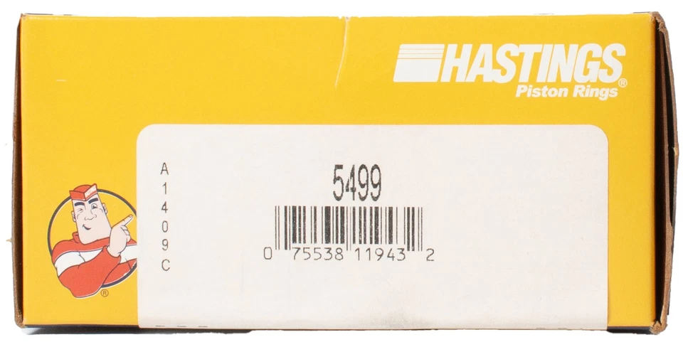 Hastings Piston Ring Set Fits 1976-1992 Chevrolet Camaro GMC G1500 Model ID 5499 Foto 3 de 4