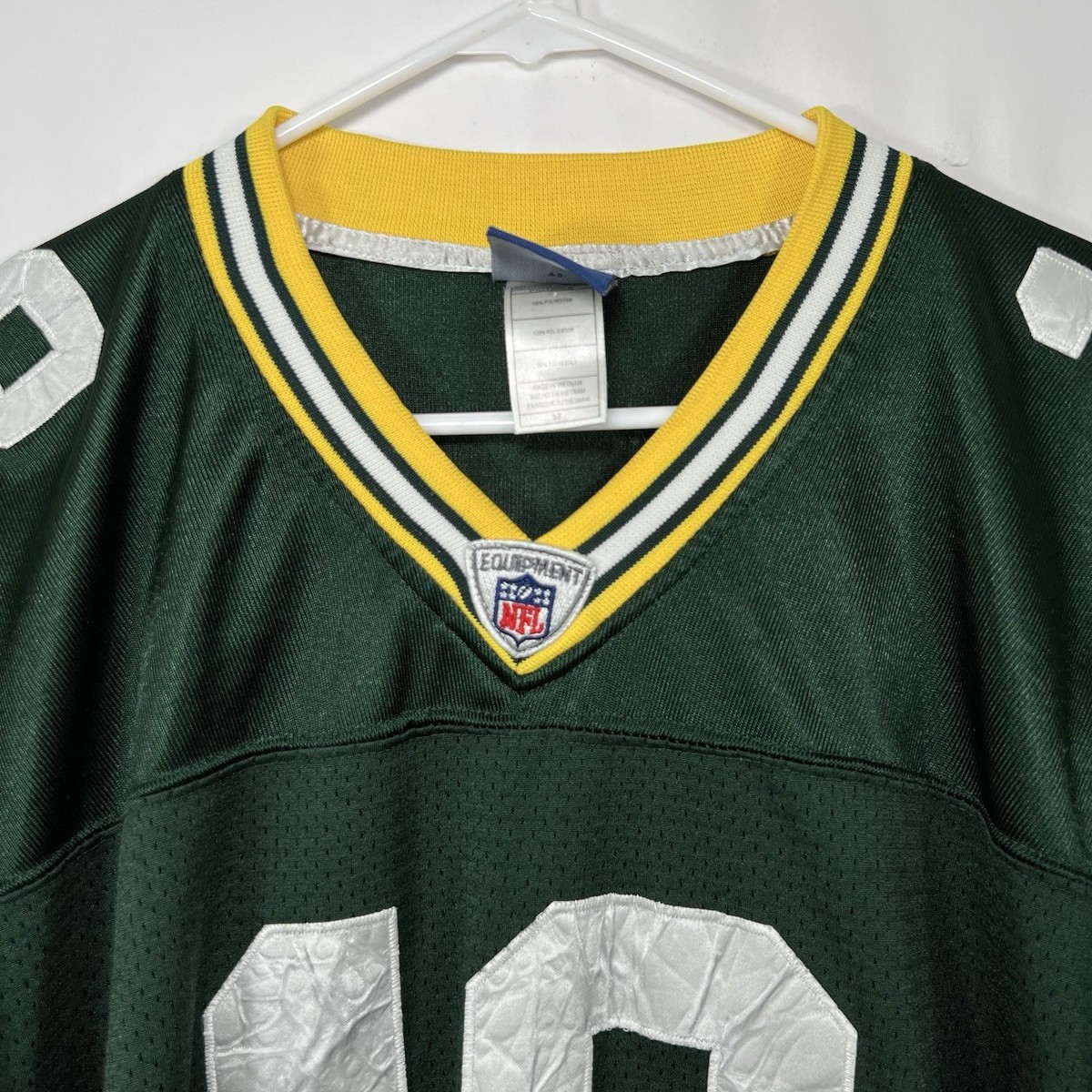 GREEN PACKERS RODGERS NFLユニフォーム 2XL Aaron Rodgers Green Bay Packers Reebok Onfield Jersey Mens 52 XXL