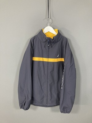 NAUTICA FLEECE GEFÜTTERTE Jacke - Größe XL - grau - super Zustand - Junge s