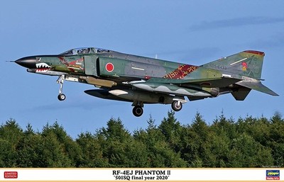 Hasegawa 1/48 JASDF RF-4EJ Phantom II 501SQ Final Year 2020 Plastikmodell 07487