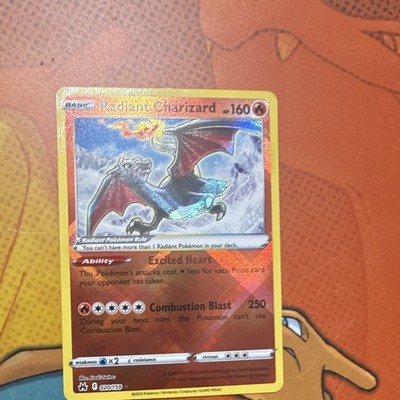 Pokemon TCG Radiant Charizard Holo English Crown Zenith 020/159 Radiant