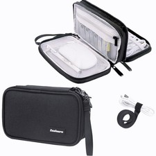 Travel Tech Carrying Pouch - Portable Electronics Organizer Travel Case, Port...
