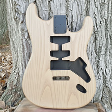 Guitar Body, Custom Guitar Body,  Stratocaster Body, Ash  Guitar Body