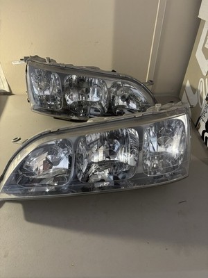 Toyota Jzx100 Chaser Mark 2 HID Chrome Headlights L+R Pair Jdm (tested)