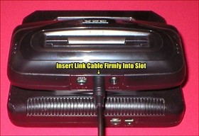 Sega 32X GOLD 8 PIN Link Data Connector Cable for Sega Genesis 2 Console System