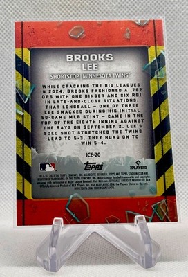 acgカード　　legend of  LSP⭐︎210 2025 Topps Stadium Club Brooks Lee In Case of Emergency Insert RC