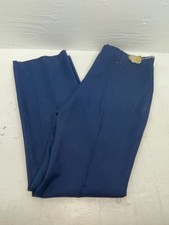 New Vintage Blue H Bar C Polyester Pants MR477 ZZ-14