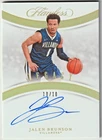 Jalen Brunson 2020 Flawless Collegiate Legacy Autographs Holo Gold Auto #10/10
