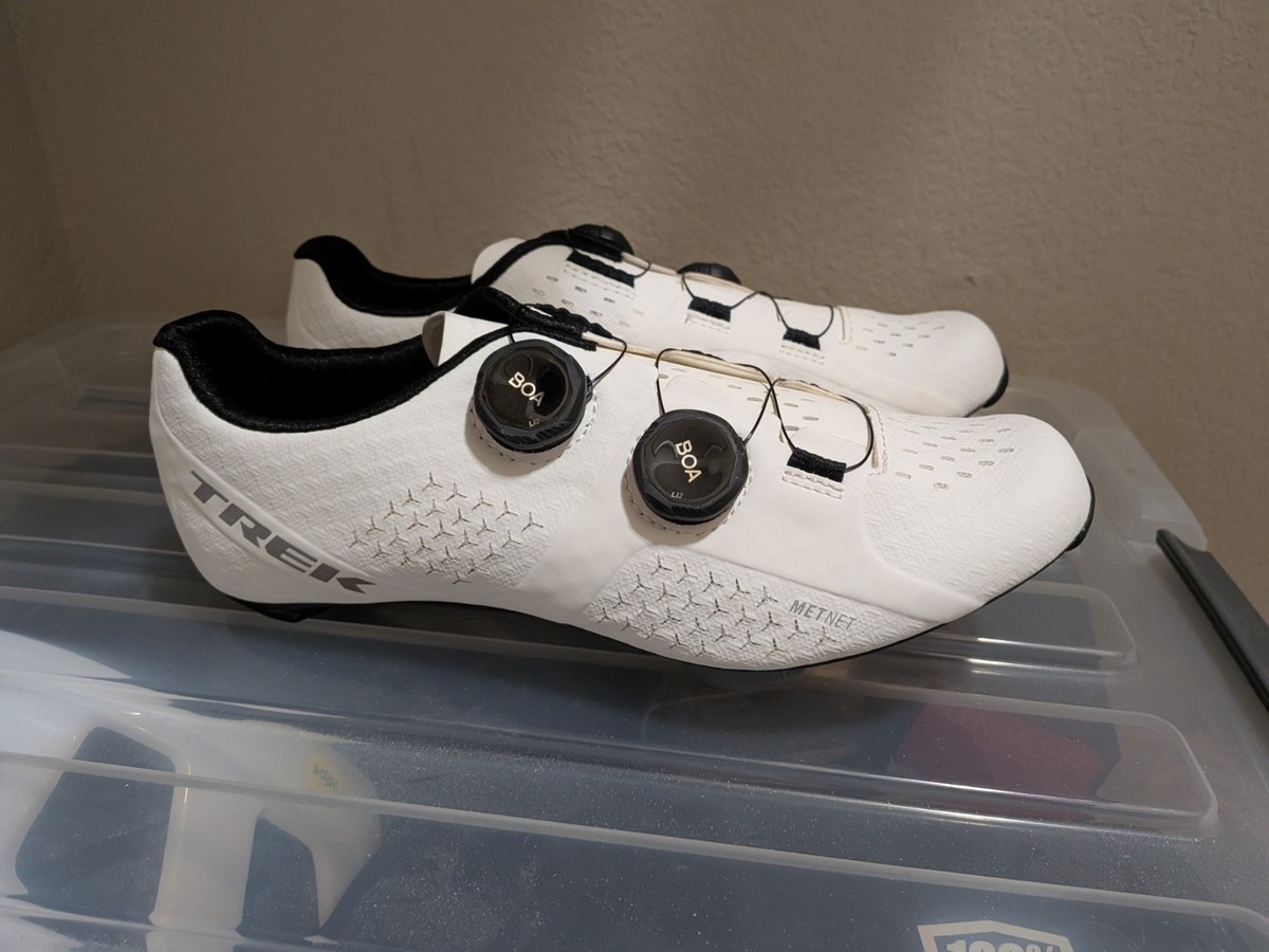 Trek Velocis Carbon Road Cycling Shoes White, Size Euro 40/Us 7 | eBay
