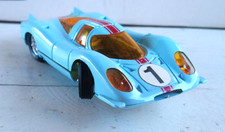 VOITURE CIRCUIT JOUEF - PORSCHE 917 BLEU CIEL #1 - NEUVE