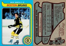 1979-80 Topps Hockey Card #59 Rick Smith Boston Bruins