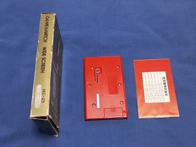 Nintendo Game & Watch Mickey Mouse MC-25 Wide Screen 1981 with Box Tested