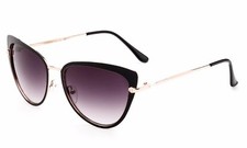 Cat Eye Sunglasses Unique Think Frame Various Colors