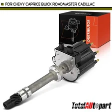 Ignition Distributor w/ Cap and Rotor for Chevy Custom Cruiser Cadillac Buick