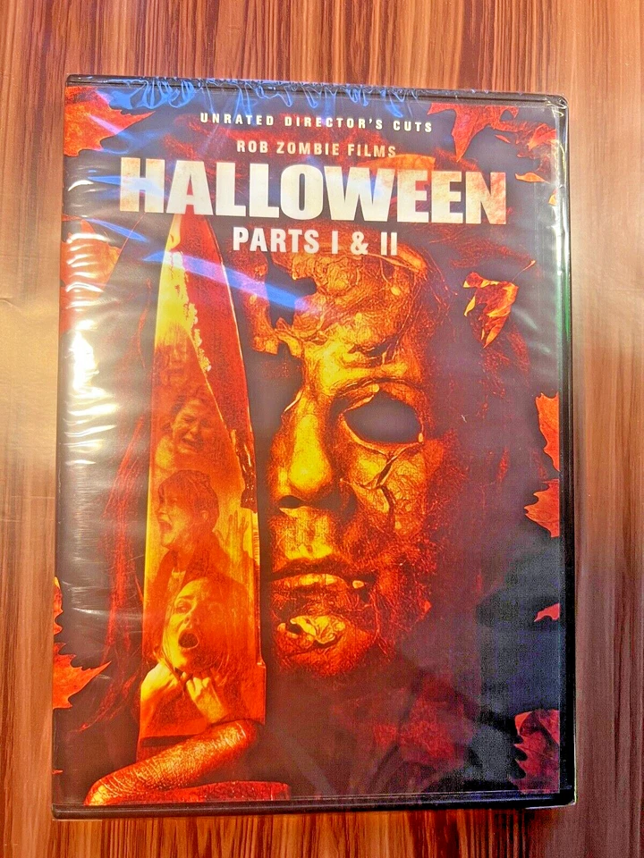 Halloween Parts I & II DVD Rob Zombie Unrated Director's Cuts Cut Horror Movie - Image 2 of 4