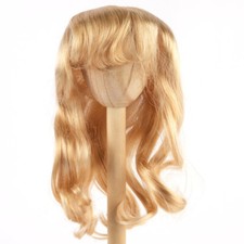 Light Peach Blonde Monique Synthetic Mohair Lizzy 10"-11" Doll Wig