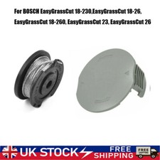SPOOL&SPOOL COVER CAP for Bosch Easy Grass Cut 23,26,18-26 Series Strimmer