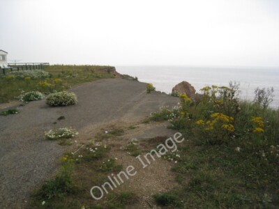 Photo 6x4 Going, going, soon to be gone Barmston/TA1659 Coastal erosion  c2011