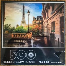 Fun Tribe Crew jigsaw puzzle; Eiffel Tower, Paris; 500 pieces