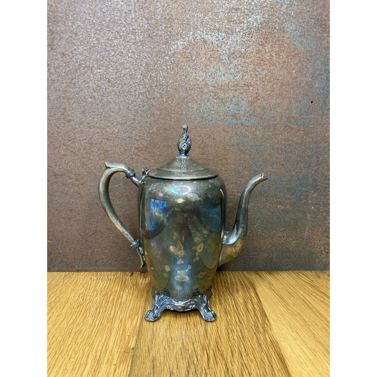 F.B. Rogers Silver Company アンティーク　レア Vintage FB Rogers Silver Co. Tea Pot 2670 | eBay